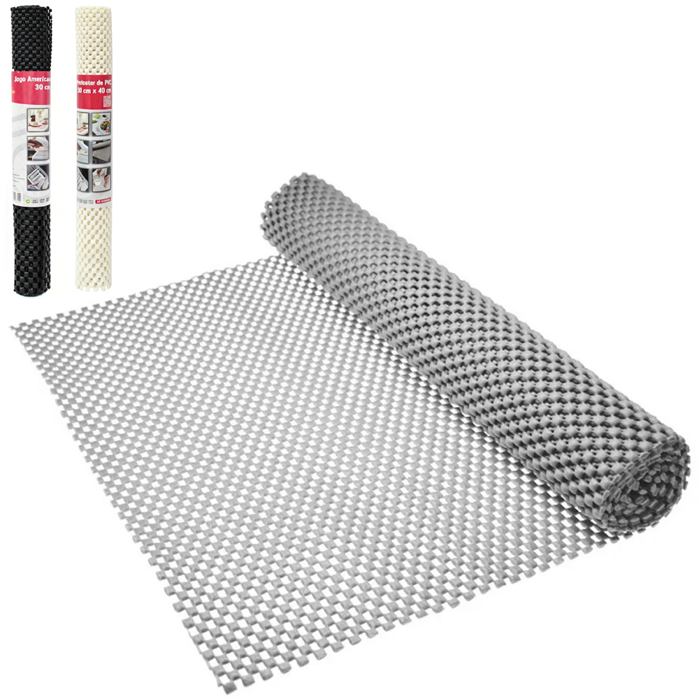 TOALHA LUGAR AMERICANO DE PVC RETANGULAR VAZADO 40X30CM