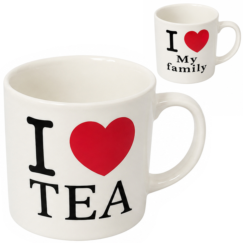 CANECA DE PORCELANA 350ML