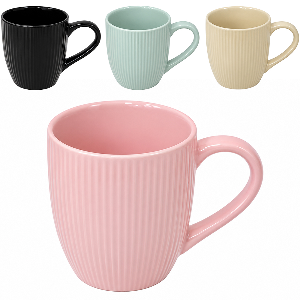 CANECA DE PORCELANA ROMA STRIPES 200ML