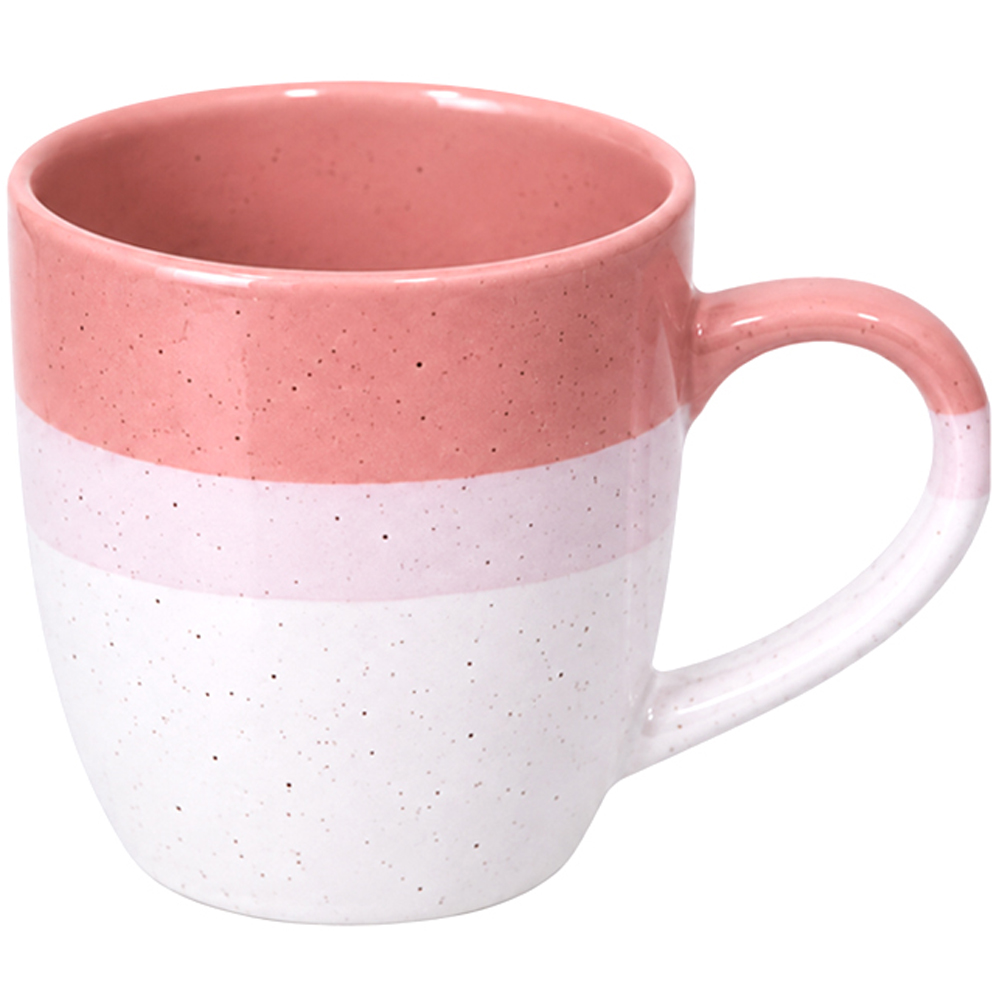 CANECA DE PORCELANA OMBRE ROSA WOLFF 210ML
