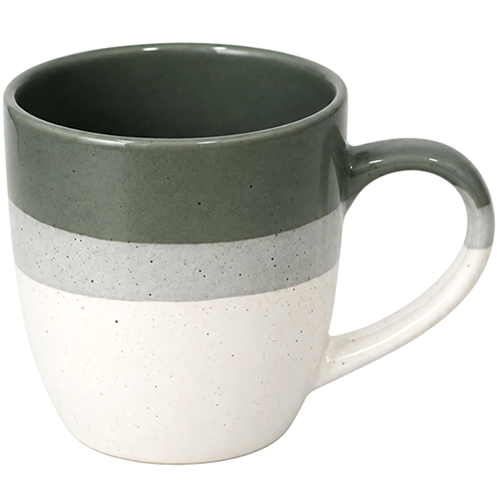 CANECA DE PORCELANA OMBRE VERDE WOLFF 210ML