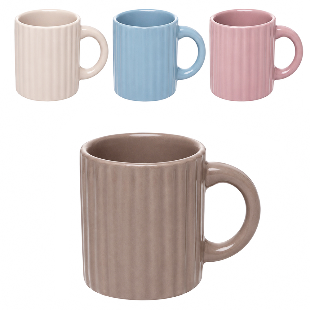 CANECA DE PORCELANA STRIPES 90ML