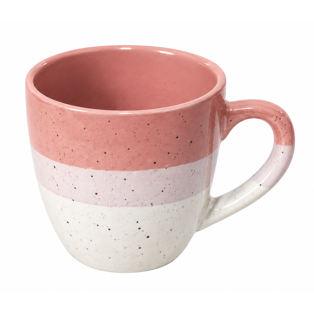 CANECA DE PORCELANA OMBRE ROSA WOLFF 85ML