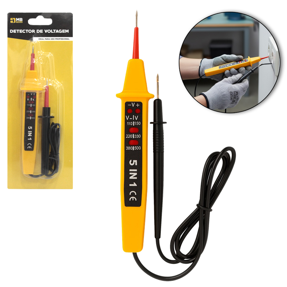 CHAVE PARA TESTE DE VOLTAGEM 110 A 500V MB TOOLS