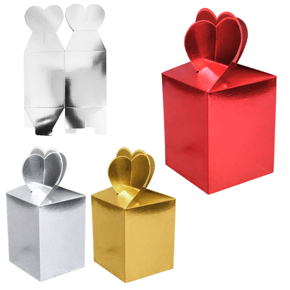 CAIXA DE PAPEL PARA PRESENTE CORACAO 17X9X9CM