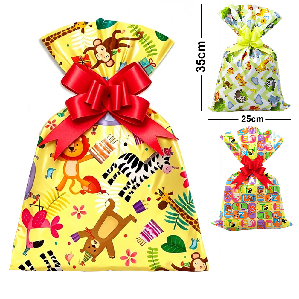 SACO DE PRESENTE BEBE COM 50 PECAS 25X35CM