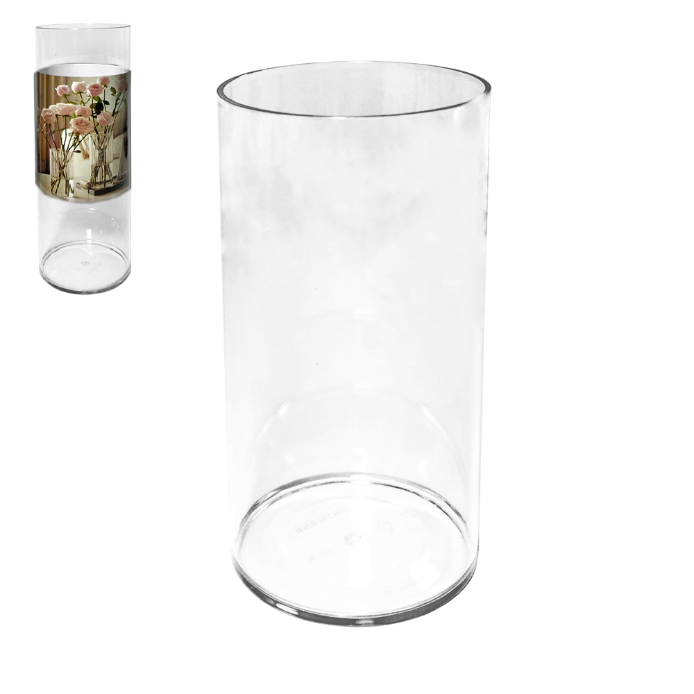 VASO DE PLASTICO PET FLEXIVEL REDONDO 24,5X10CM DE Ø