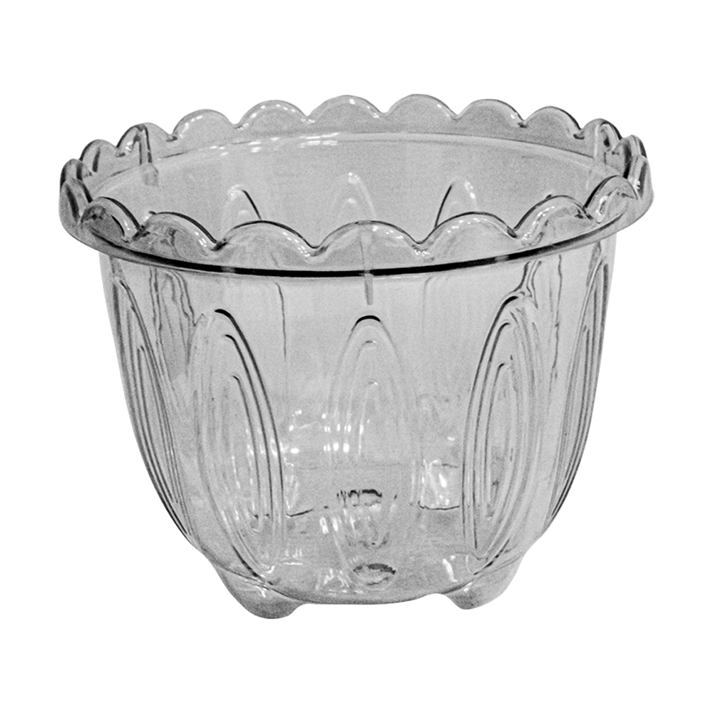 VASO DE PLASTICO PET FLEXIVEL REDONDO 10,5X13CM DE Ø