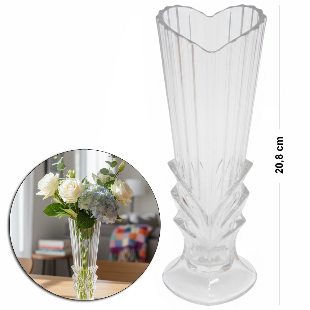 VASO DE PLASTICO PET FLEXIVEL 20,8X7,5X6CM