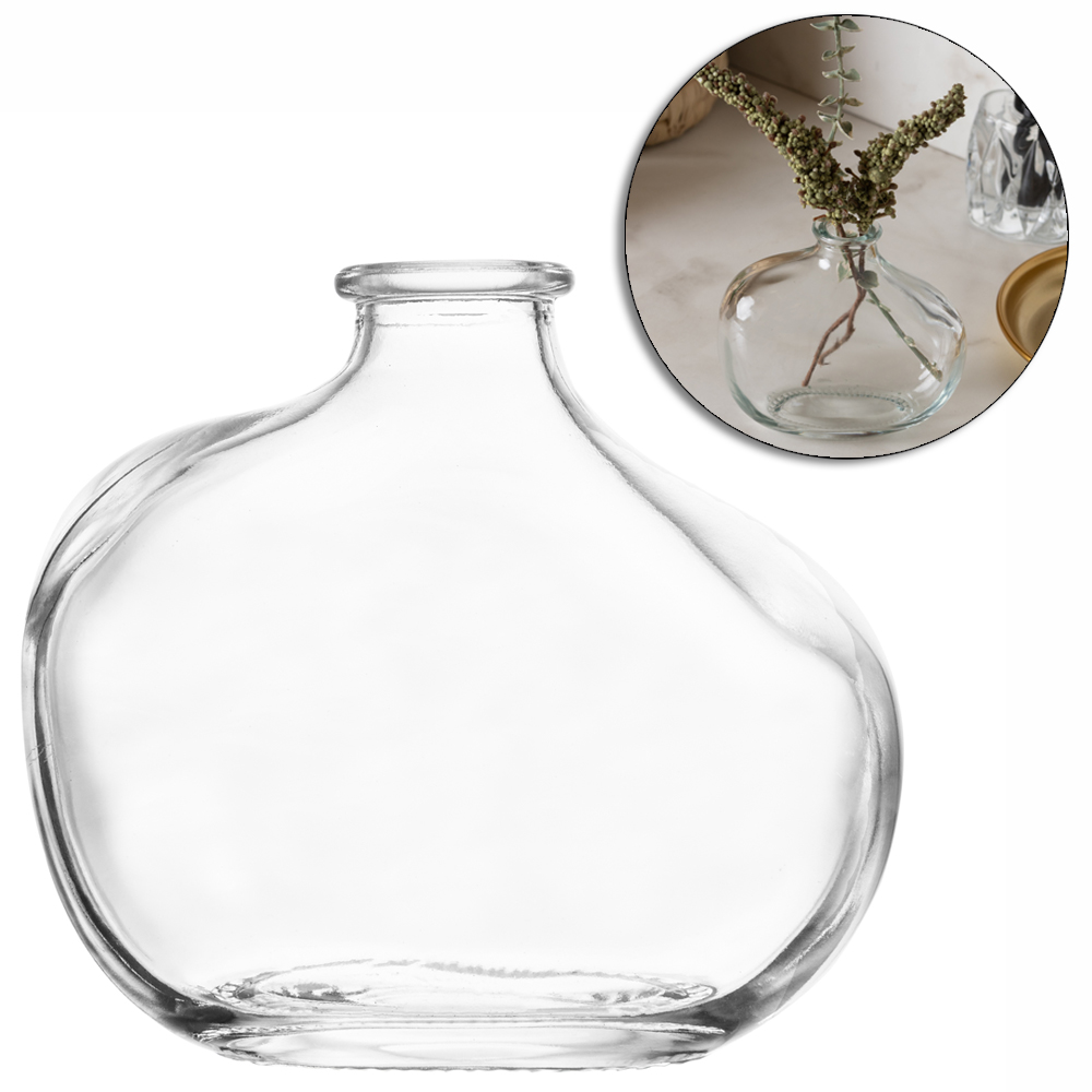 VASO DE VIDRO ORGANICS 9,5X5,5CM WOLFF