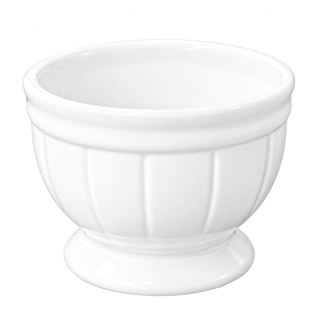 VASO DECORATIVO DE PORCELANA REDONDO 6X8,5CM DE Ø