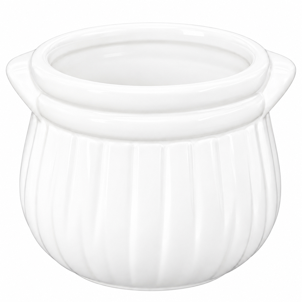 VASO DECORATIVO DE PORCELANA REDONDO 7X7,5CM DE Ø