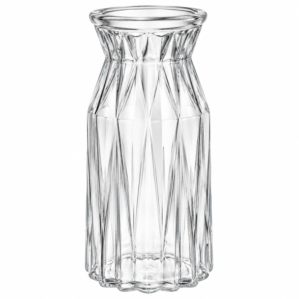 VASO DE VIDRO REDONDO 14,5X8CM DE Ø
