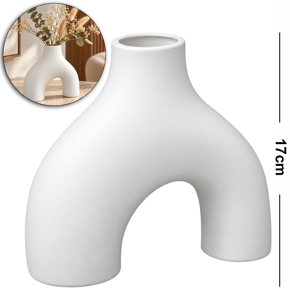 VASO DE PLASTICO P  WHITE 17X15,5X6,5CM
