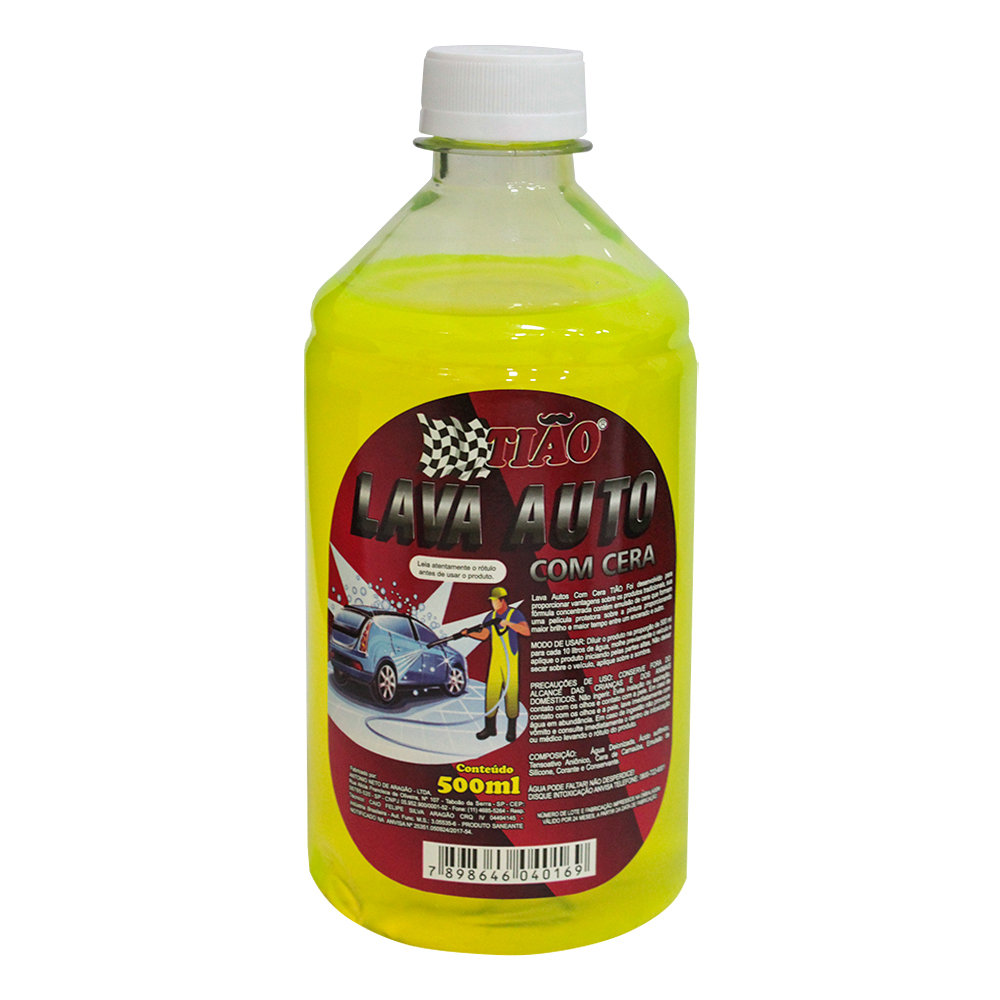 LAVA AUTOS TIAO COM CERA DE CARNAUBA 500ML