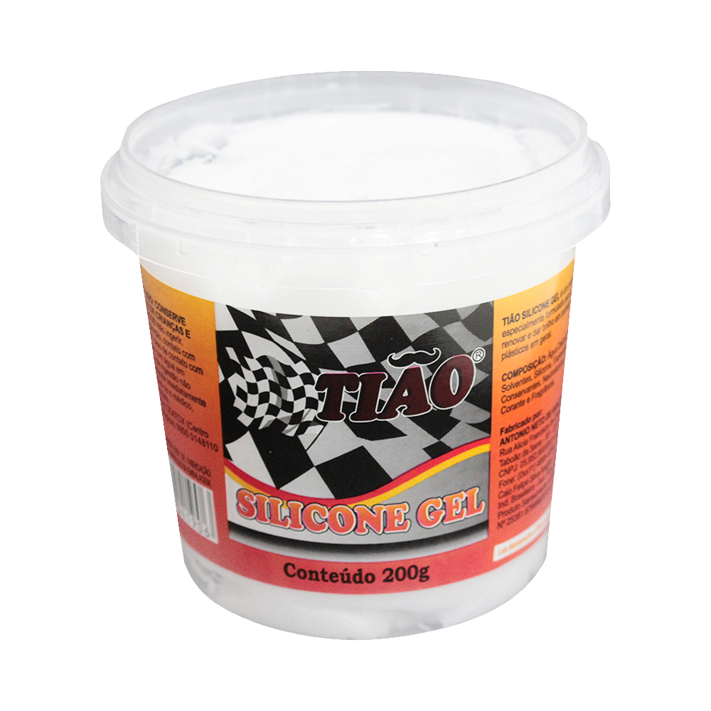SILICONE GEL PARA VEICULOS PERFUMADO TIAO 200G
