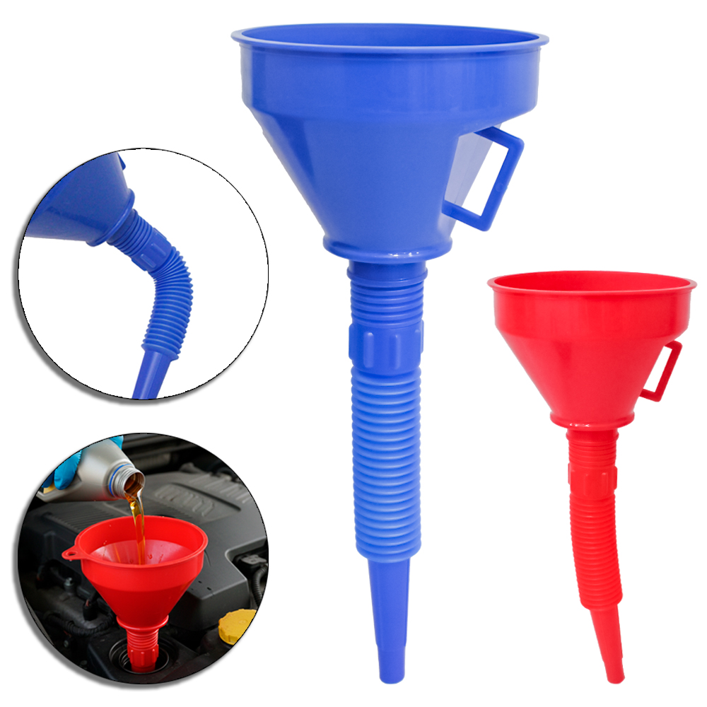 FUNIL DE PLASTICO MULTIUSO COM BICO FLEXIVEL 33X14CM DE Ø