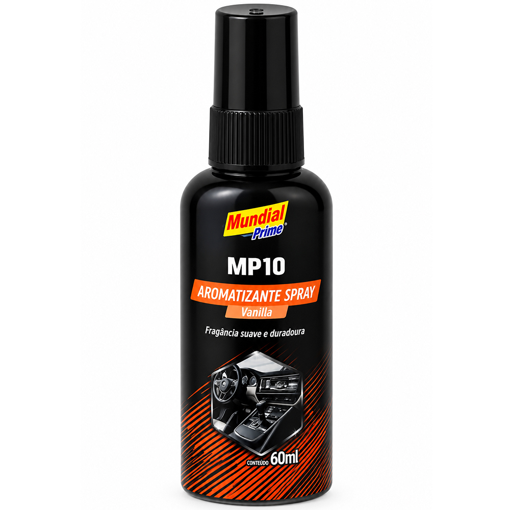 AROMATIZANTE SPRAY PARA VEICULOS MP10 MUNDIAL PRIME VANILLA 60ML
