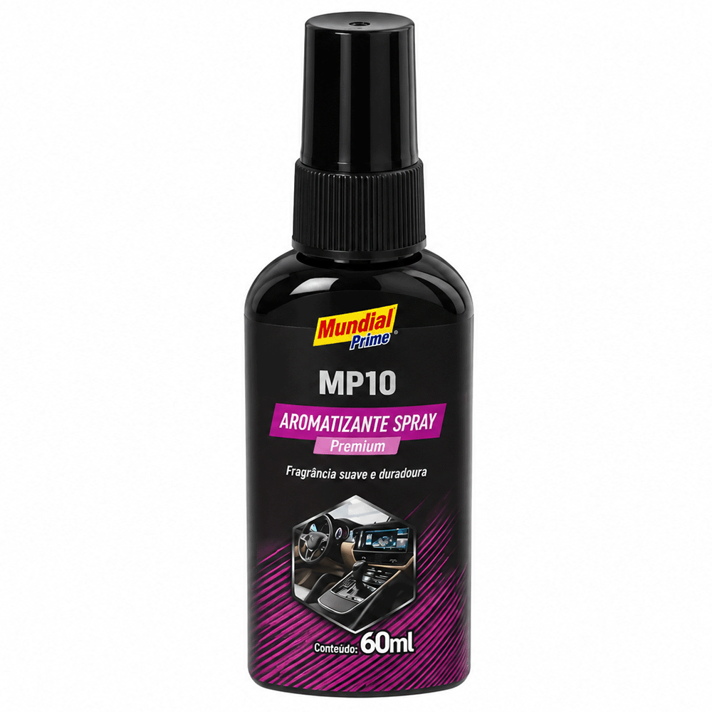 AROMATIZANTE SPRAY PARA VEICULOS MP10 MUNDIAL PRIME PREMIUM 60ML