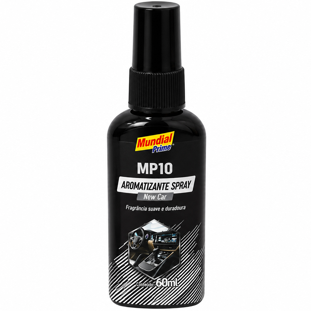 AROMATIZANTE SPRAY PARA VEICULOS MP10 MUNDIAL PRIME NEW CAR 60ML