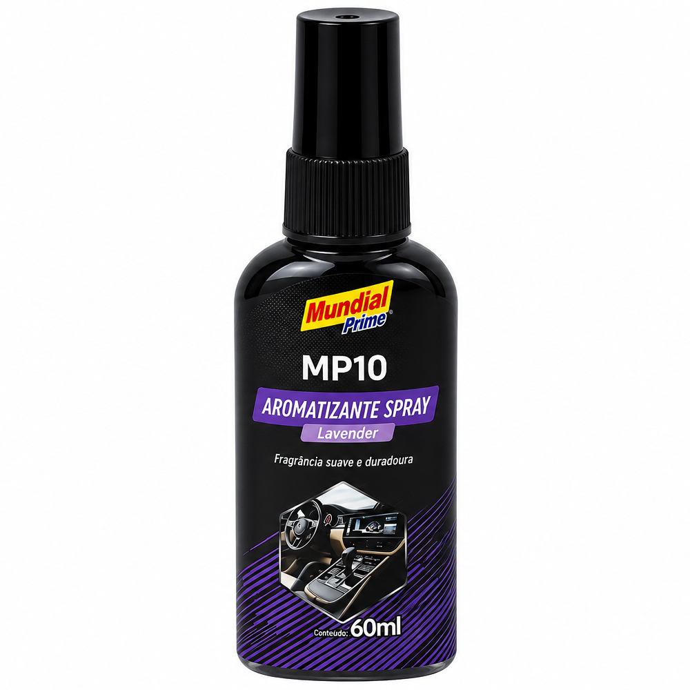 AROMATIZANTE SPRAY PARA VEICULOS MP10 MUNDIAL PRIME LAVENDER 60ML