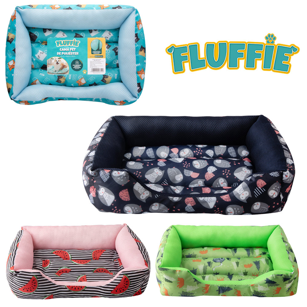 CAMA COLCHONETE PARA PET P FLUFFIE 42X30X10CM