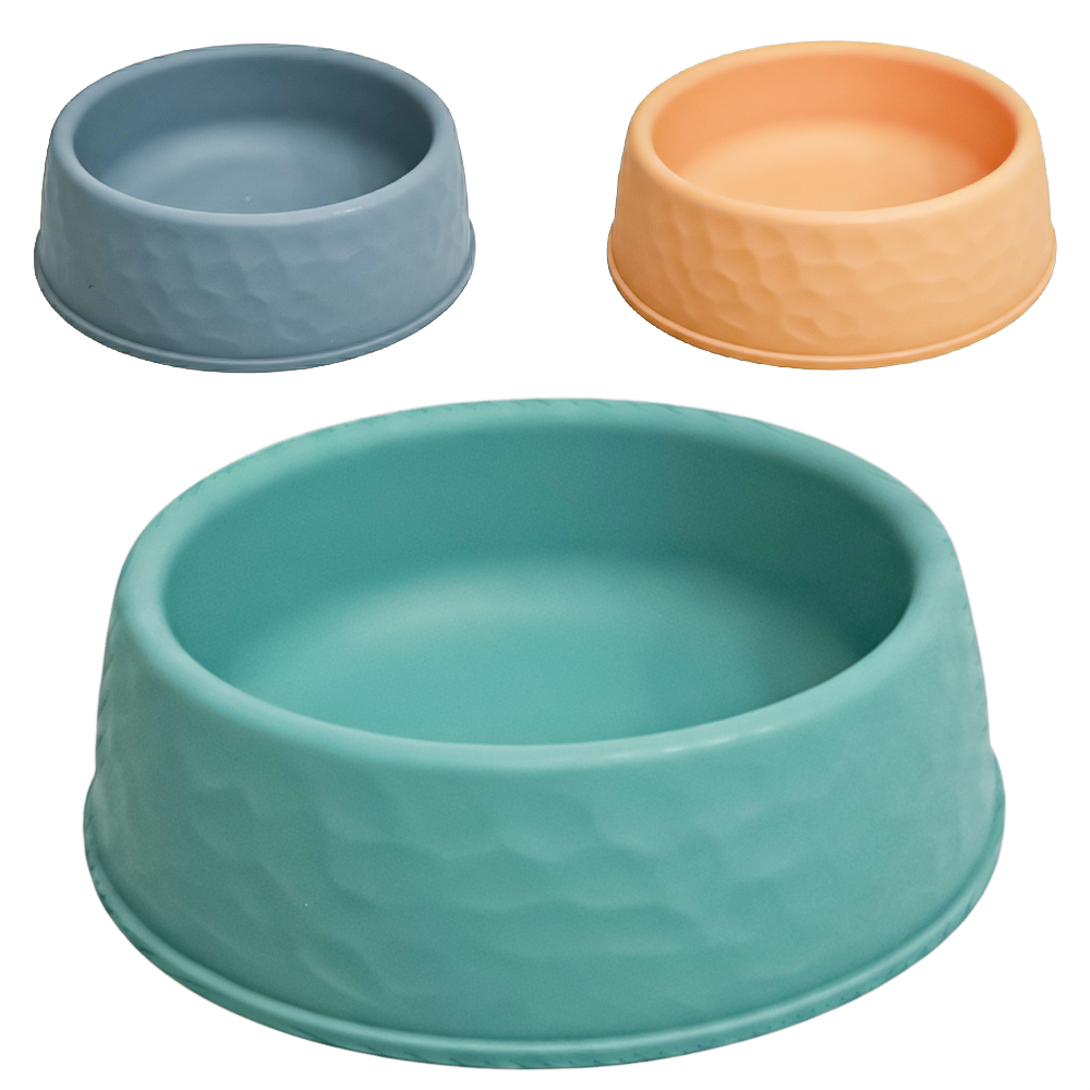 COMEDOURO / BEBEDOURO DE PLASTICO 600ML 5,5X18CM DE Ø