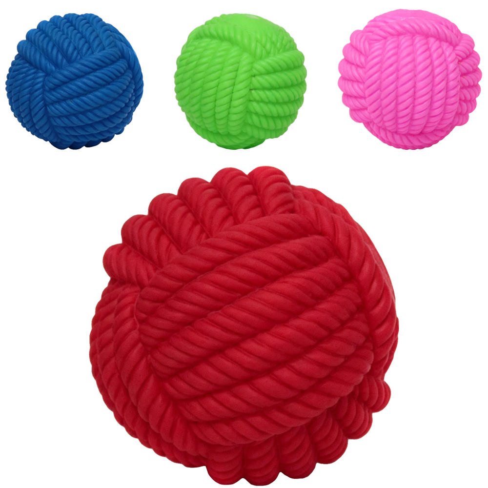 BRINQUEDO PARA CACHORRO BOLA DE VINIL COM SOM