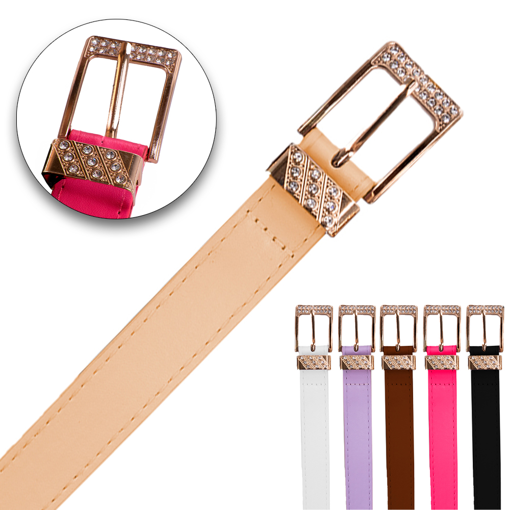 CINTO FEMININO DE PU GWEN BITOLA 2,5CM