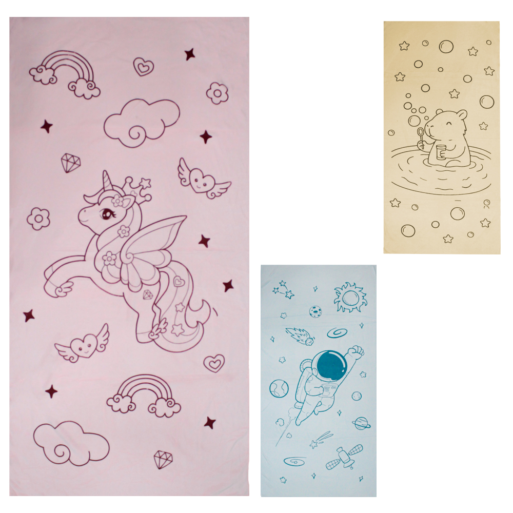 TOALHA DE BANHO DE POLIESTER 70X140CM