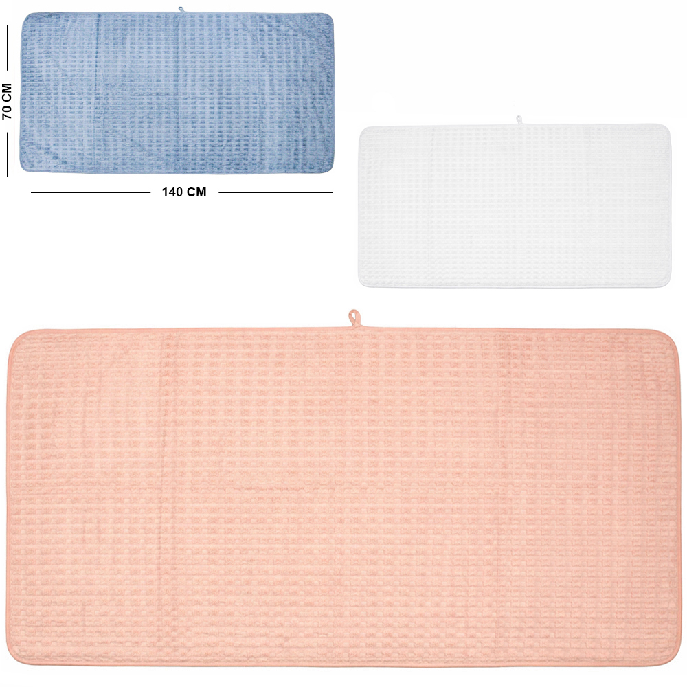 TOALHA DE BANHO DE POLIESTER 70X140CM 