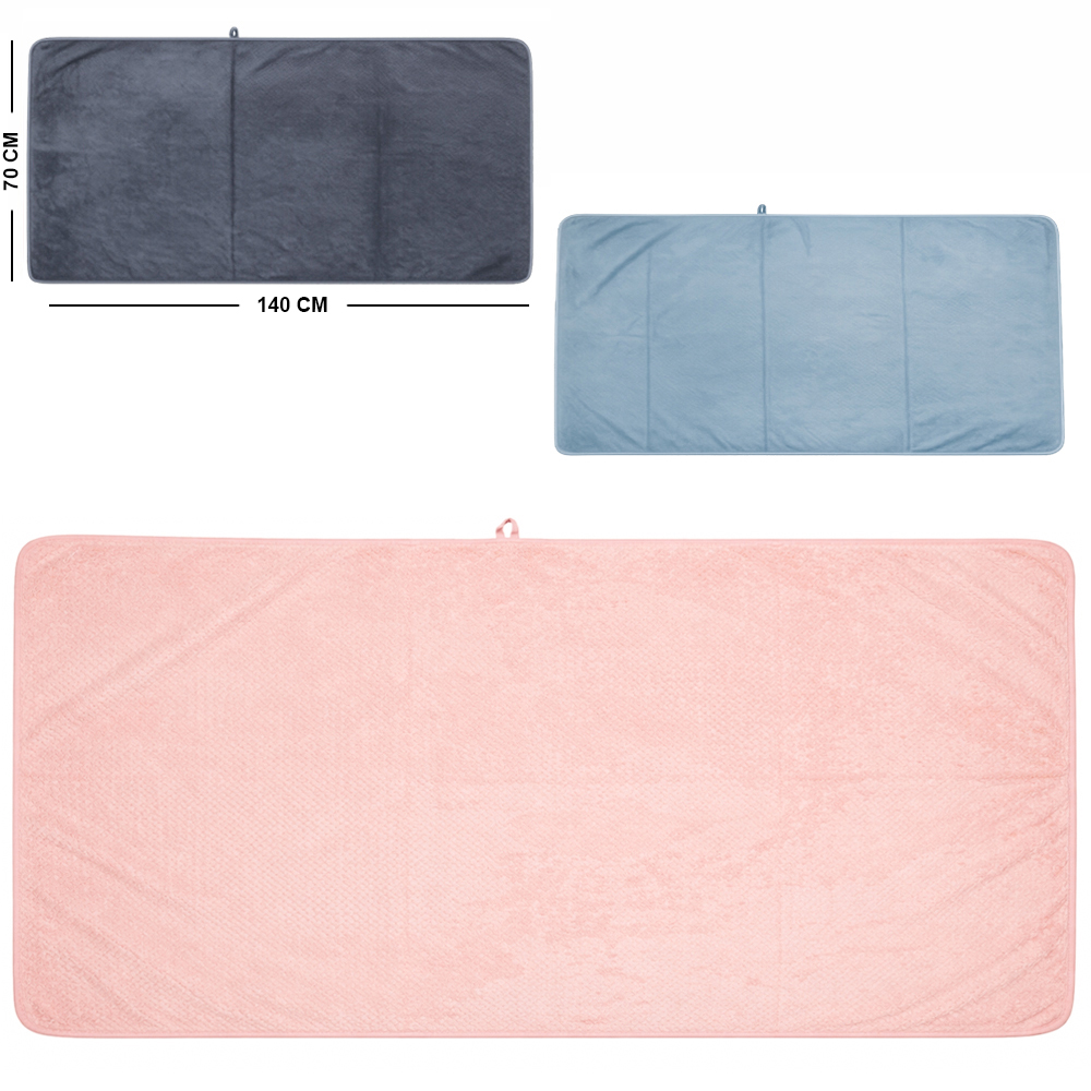 TOALHA DE BANHO DE POLIESTER 70X140CM