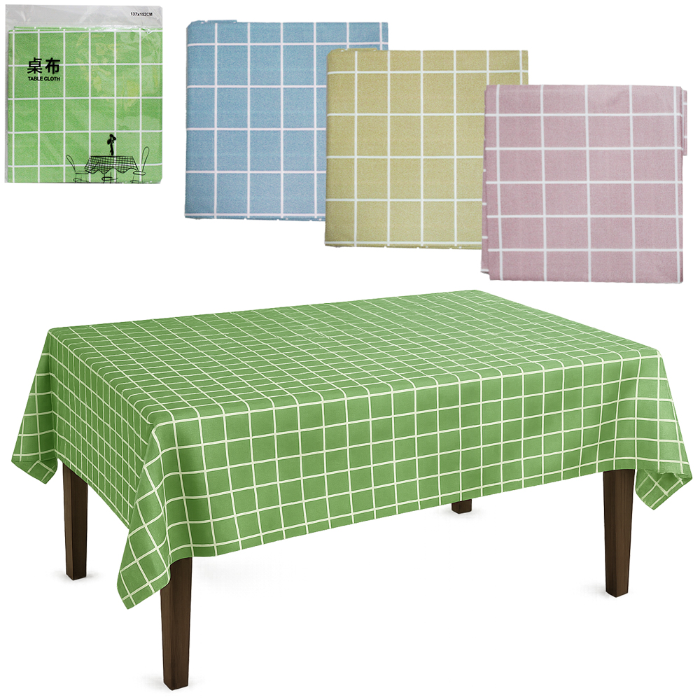 TOALHA DE MESA DE EVA RETANGULAR IMPERMEAVEL 152X137CM