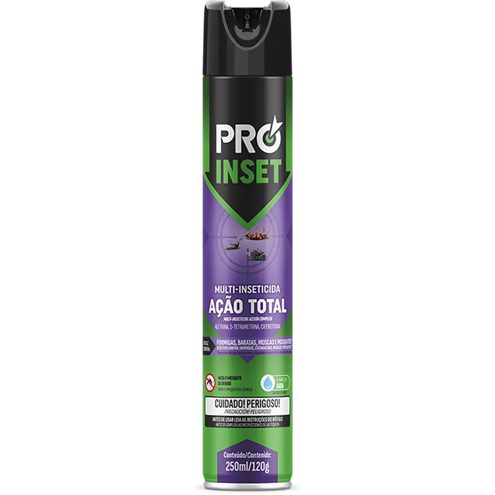 MULTI-INSETICIDA PROINSET ACAO TOTAL 250ML/120G