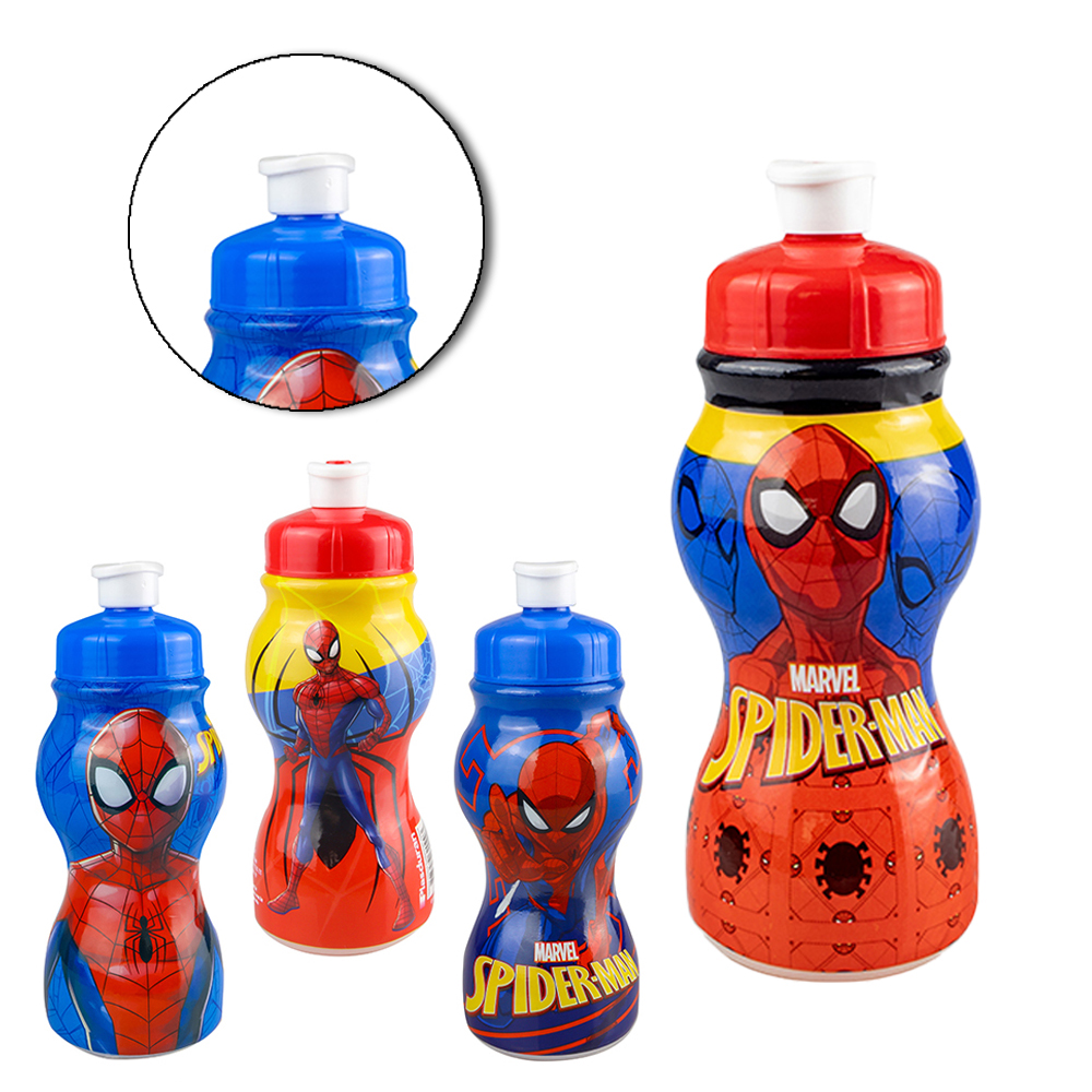 GARRAFA SQUEEZE SLEEVE DE PLASTICO PP HOMEM ARANHA / SPIDER MAN 250ML 