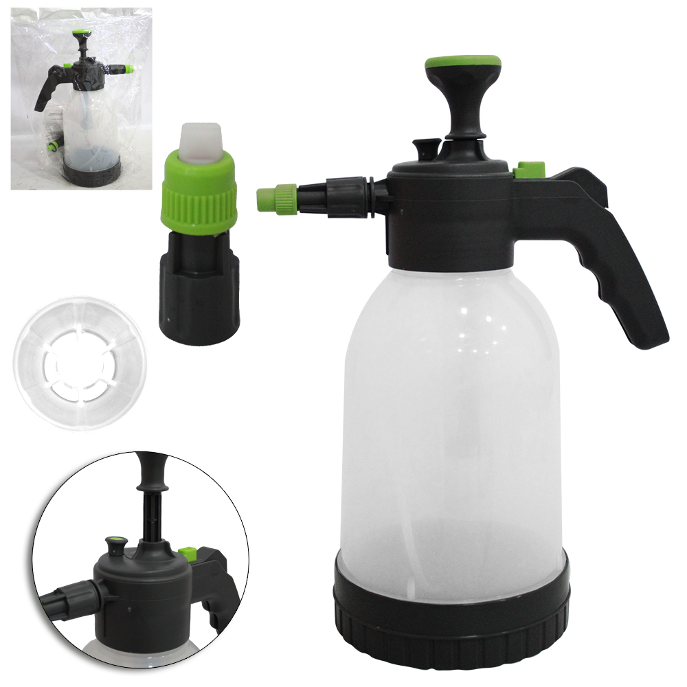 PULVERIZADOR DE PRESSAO / BORRIFADOR DE PLASTICO COM ACESSORIOS 2L
