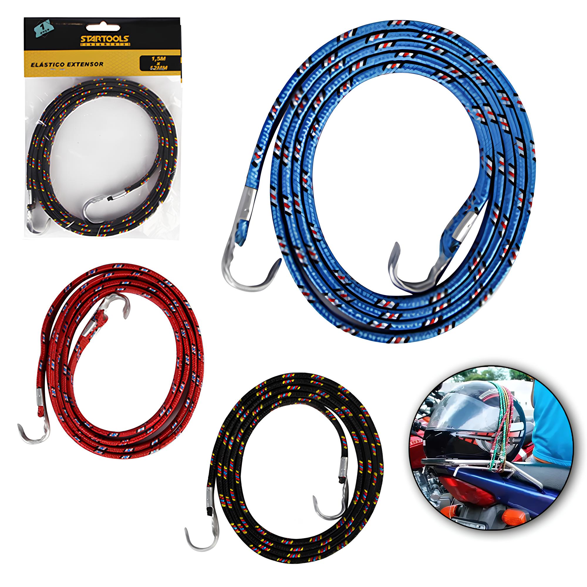 ELASTICO EXTENSOR MULTIUSO COLORS 1,5MX12MM