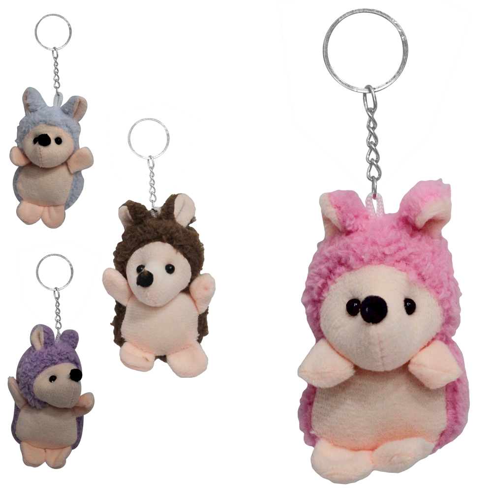 CHAVEIRO DE PELUCIA TATU BOLA