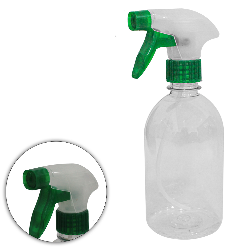 PULVERIZADOR / BORRIFADOR DE PLASTICO PARIS LISO REFORCADO 500ML