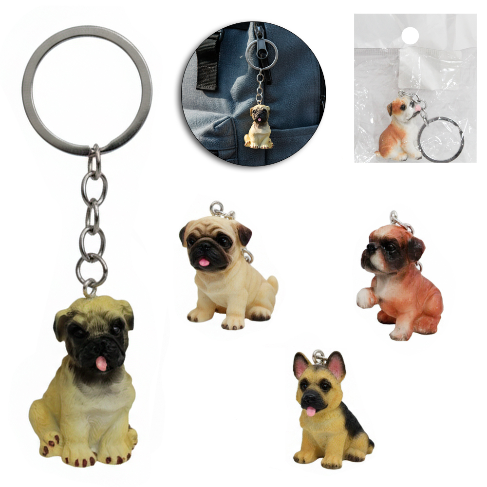 CHAVEIRO DE RESINA CACHORRO 4CM