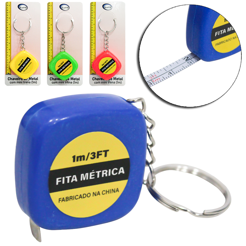 CHAVEIRO TRENA AUTOMATICA 1MX6MM