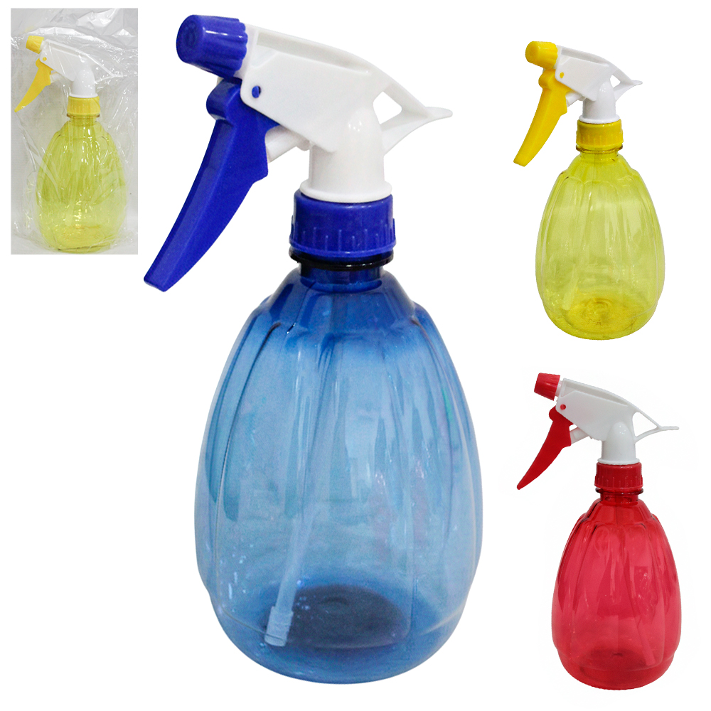 PULVERIZADOR / BORRIFADOR DE PLASTICO PET TRANSCOLOR 550ML