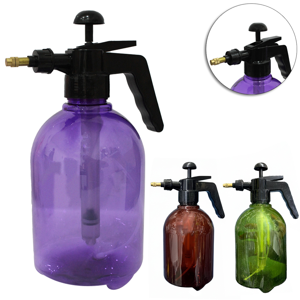 PULVERIZADOR DE PRESSAO / BORRIFADOR DE PLASTICO PET TRANSCOLOR 2L