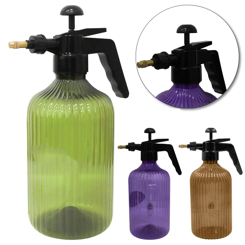 PULVERIZADOR DE PRESSAO / BORRIFADOR DE PLASTICO PET TRANSCOLOR 2L