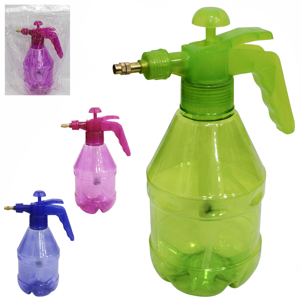 PULVERIZADOR DE PRESSAO / BORRIFADOR DE PLASTICO PET TRANSCOLOR 1,8L