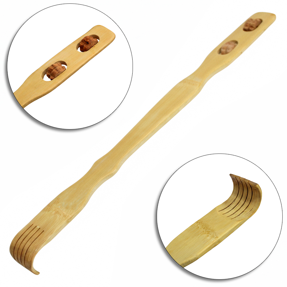 COCADOR DE BAMBU COM MASSAGEADOR 46,5CM