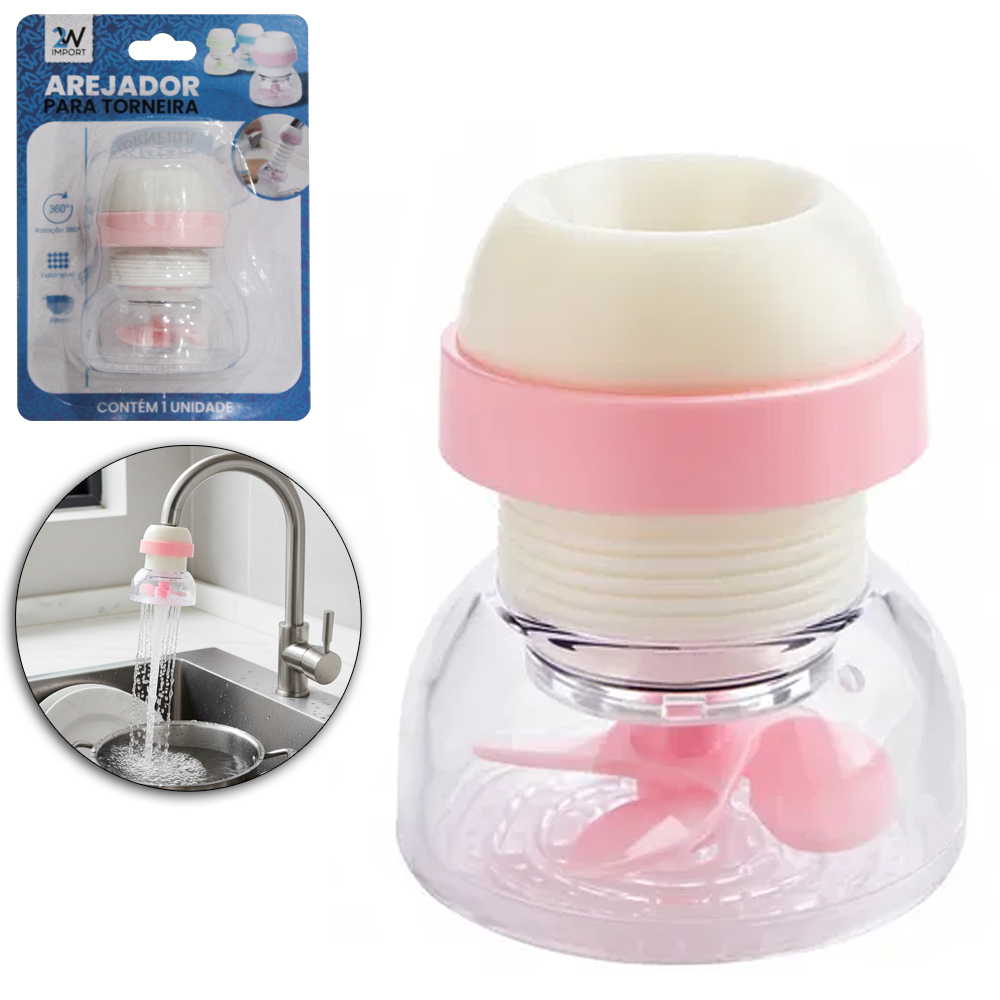 CHUVEIRINHO BICO AREJADOR ANTIRRESPINGO EXTENSIVO PARA TORNEIRA