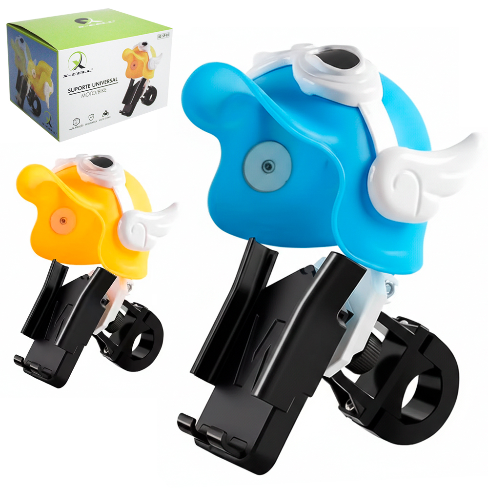 SUPORTE UNIVERSAL DE CELULAR PARA BIKE E MOTO CAPACETE X-CELL