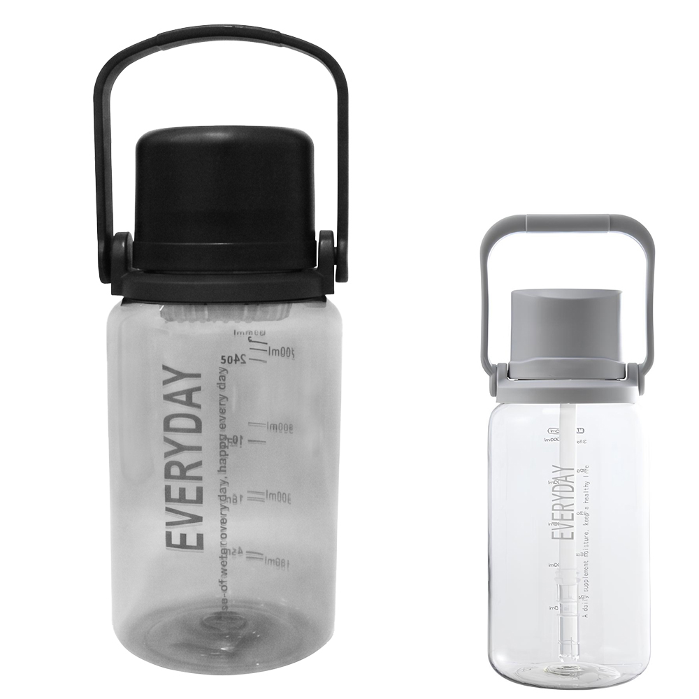 GARRAFA SQUEEZE DE PLASTICO AS GRADUADO EVERYDAY COM PENEIRA + TAMPA E ALCA 850ML