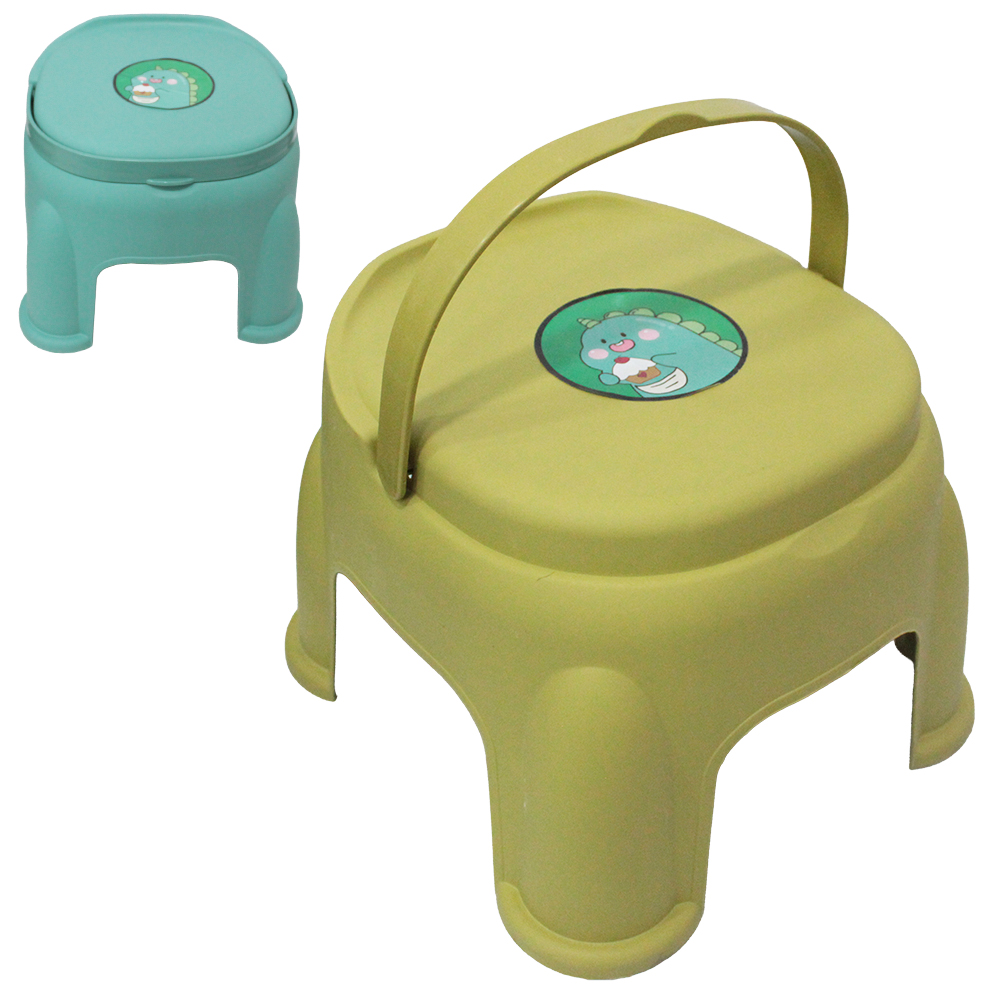 BANCO BANQUINHO BANQUETA DE PLASTICO INFANTIL COM ALCA 31X31X23,5CM